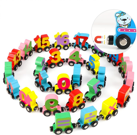 ¡Novedoso jueguete de tren educativo!