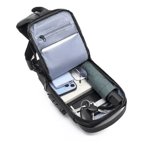 SUPER COMBO BOLSO CANGURERO + KIT DE ASEO PARA HOMBRES