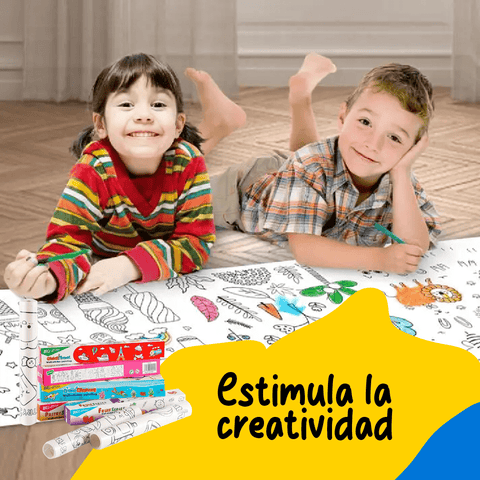 ROLLO DE DIBUJOS CREATIVOS