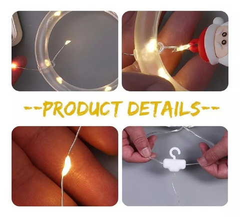 Lámpara de Cadena Navideña LED