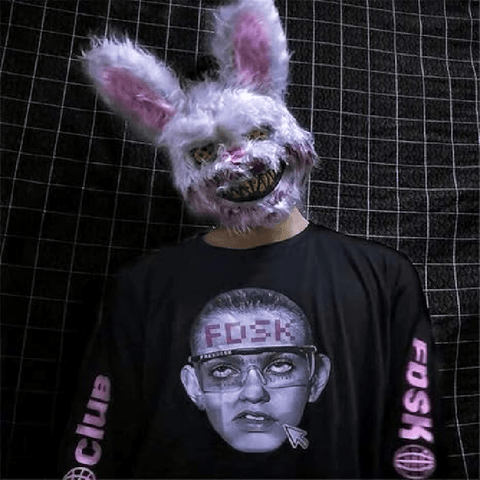 Mascara Conejo Malo para Halloween