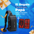 SUPER COMBO BOLSO CANGURERO + KIT DE ASEO PARA HOMBRES