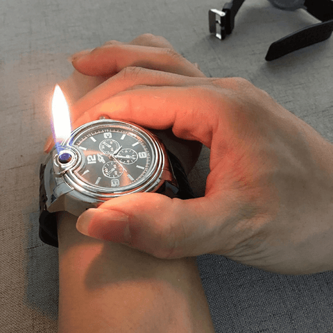 Reloj con encendedor de Cigarrillos