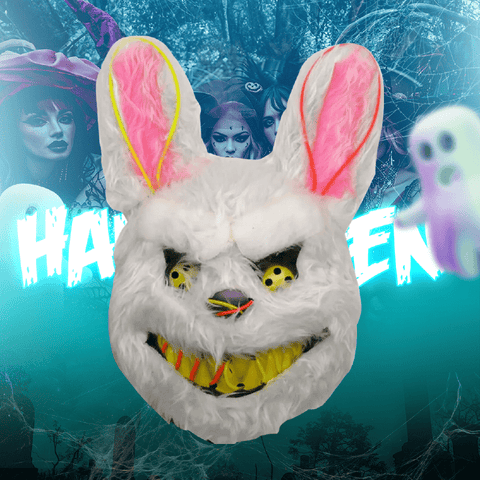 Mascara Conejo Malo para Halloween