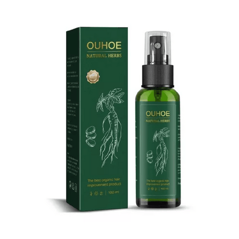 Spray de jengibre para en crecimiento del cabello