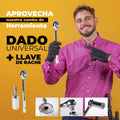 SUPER COMBO DADO UNIVERSAL + LLAVE DE RACHE