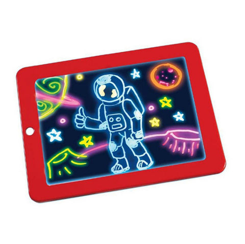 Pad Mágico LED 3D para Niños