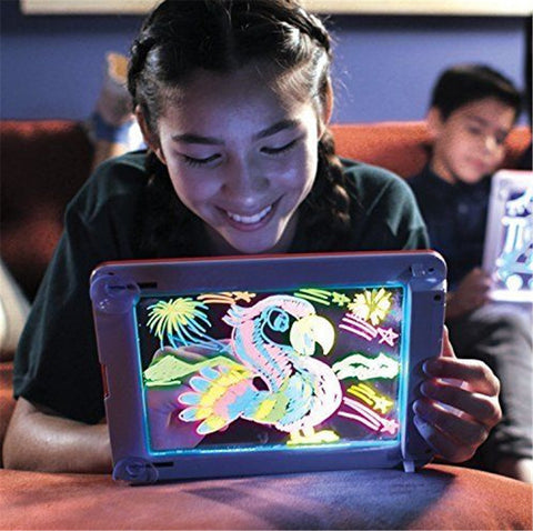 Pad Mágico LED 3D para Niños