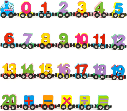 ¡Novedoso jueguete de tren educativo!