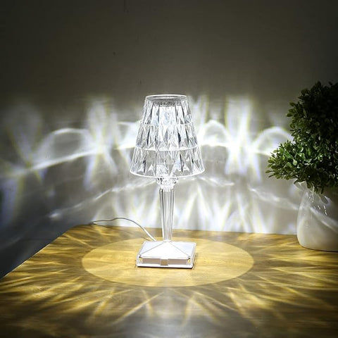 Lampara led de cristal