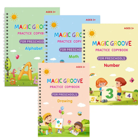 KIT MAGICO DE CALIGRAFÍA 4 EN 1