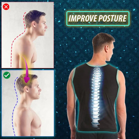 Versátil chaleco de compresión para el sudor que atrapa el calor para hombres y mujeres