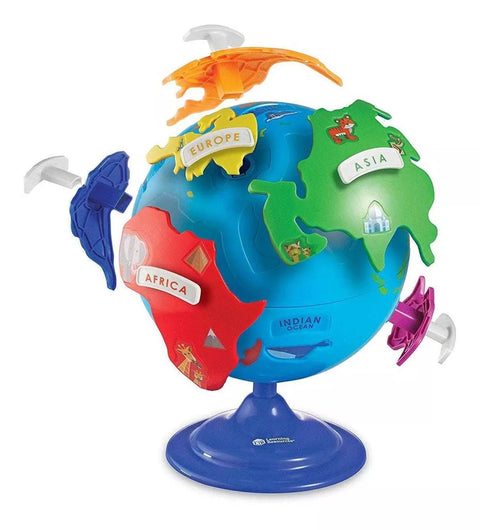 ROMPECABEZAS GLOBO TERRÁQUEO