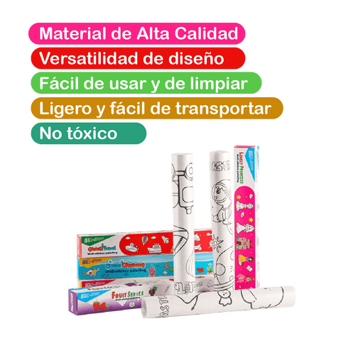 ROLLO DE DIBUJOS CREATIVOS