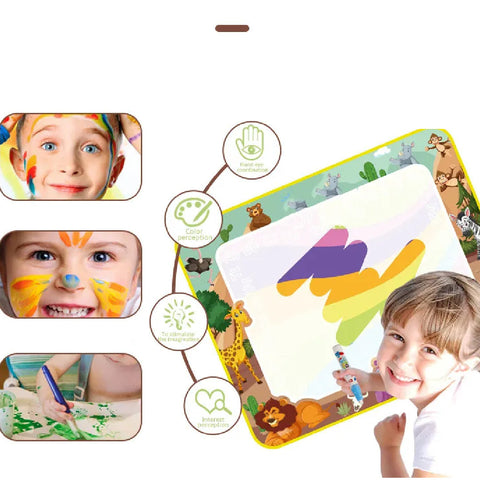 TAPETE MAGICO PINTURA DE AGUA