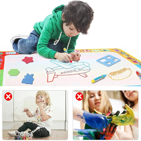 TAPETE MAGICO PINTURA DE AGUA